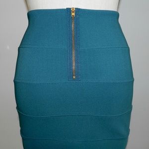 topshop green skirt WOMEN